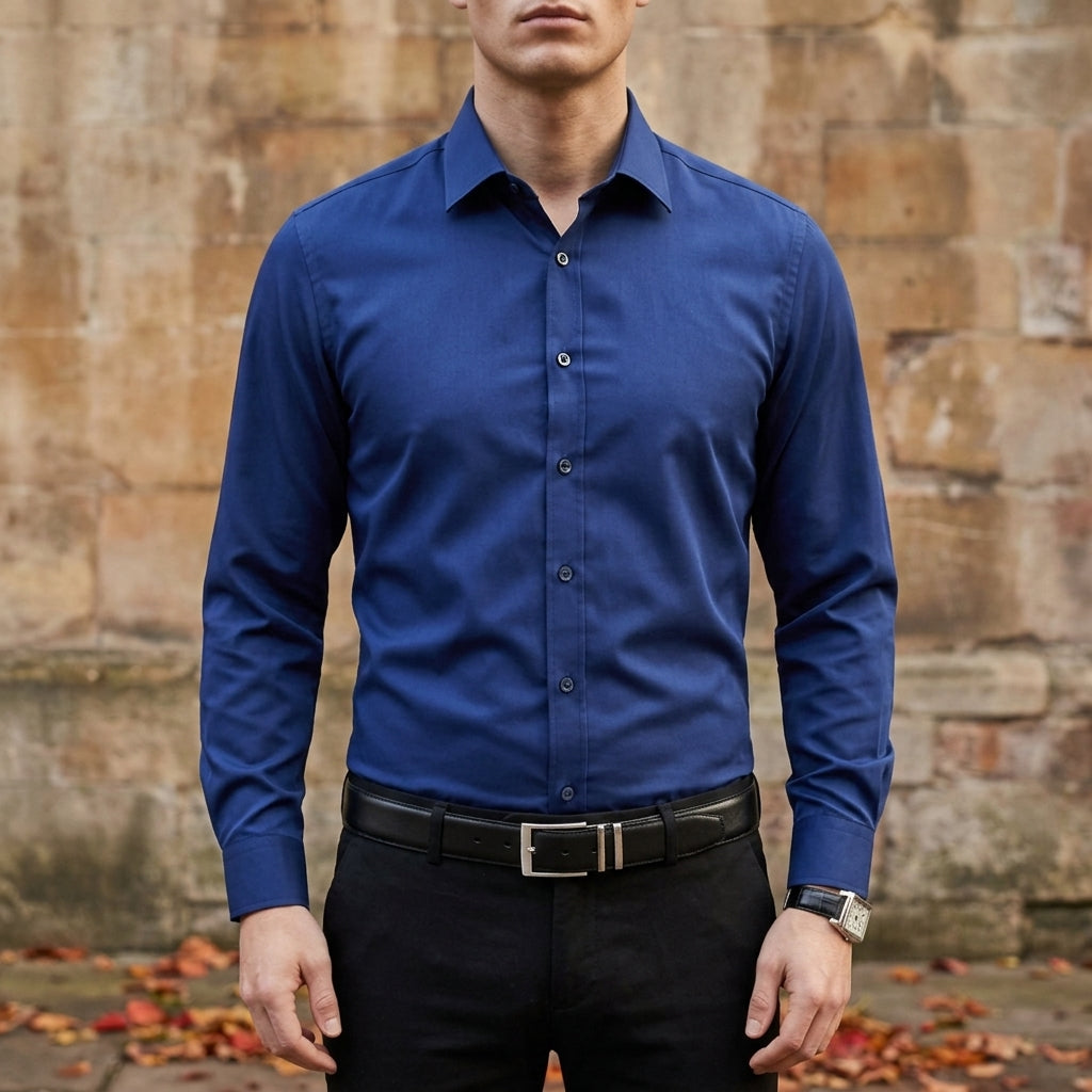 Calyxian Plus Size Business Shirt