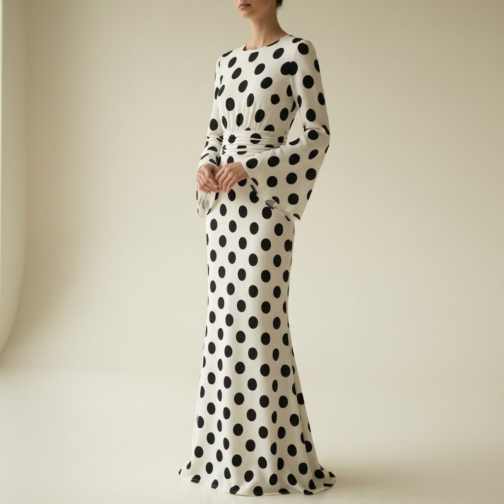 Zephyrella Polka Dot Dress