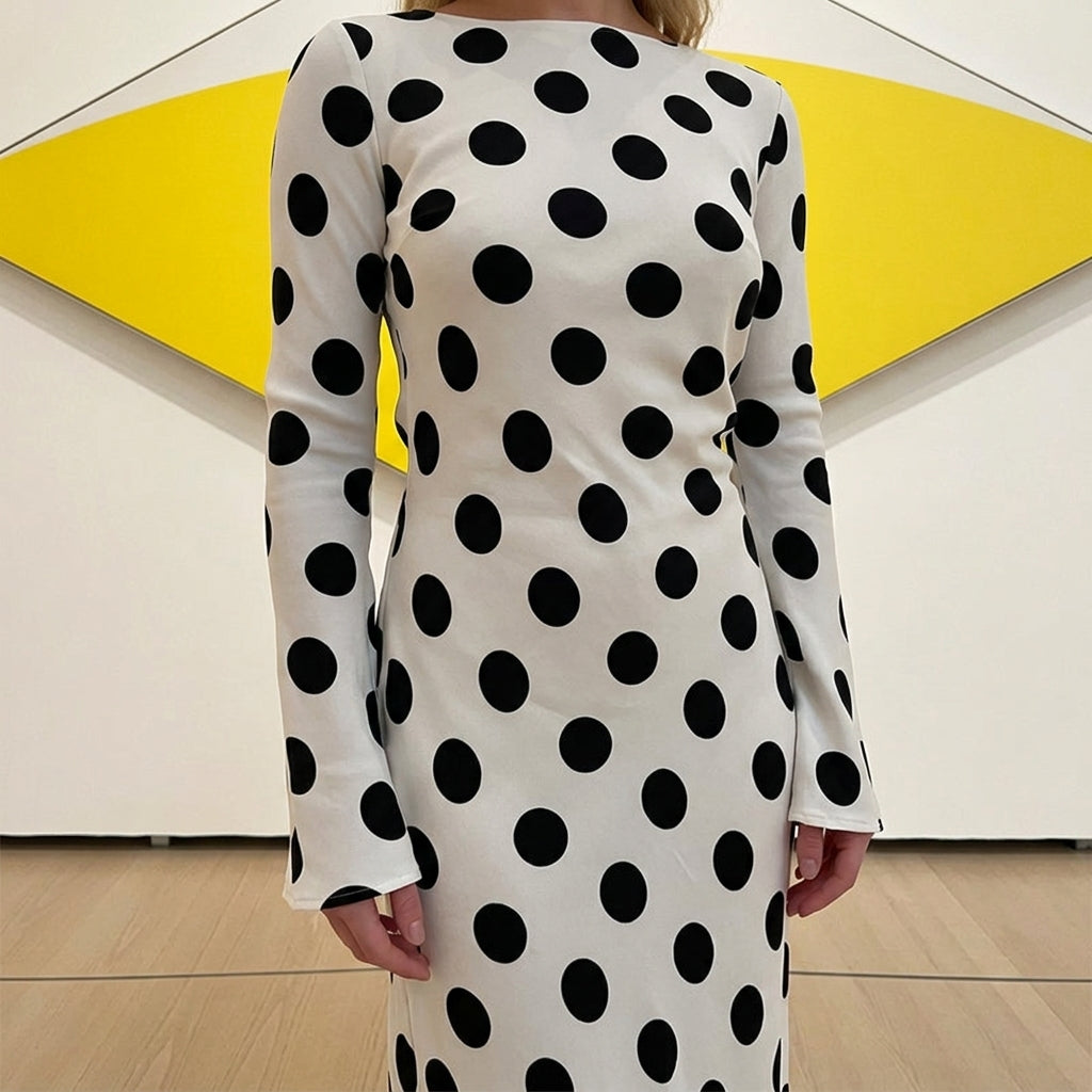 Zephyrella Polka Dot Dress