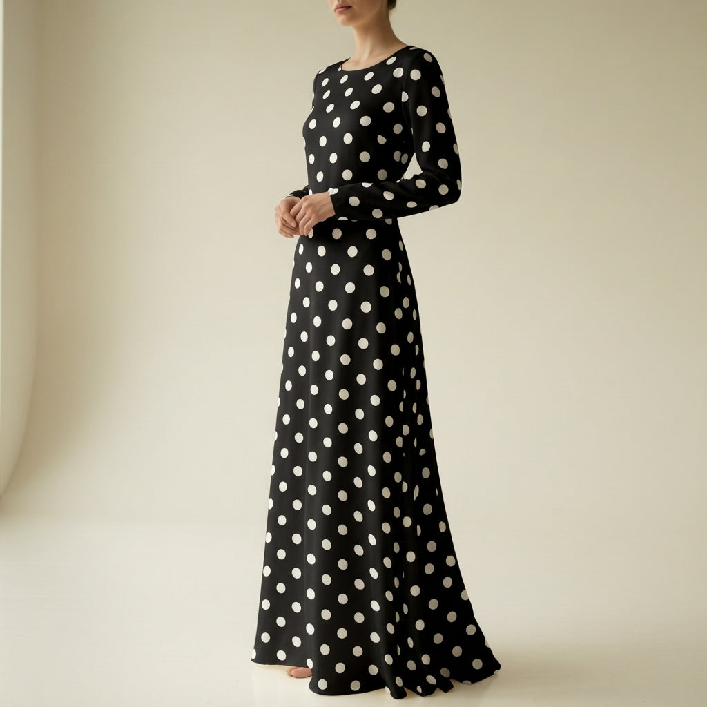 Zephyrella Polka Dot Dress