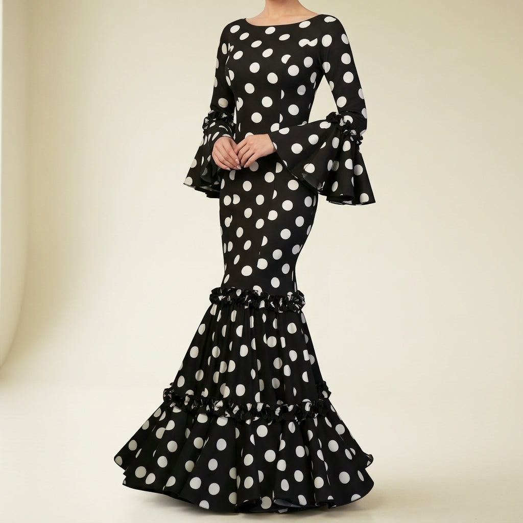 Elegant Trumpet Maxi Dress