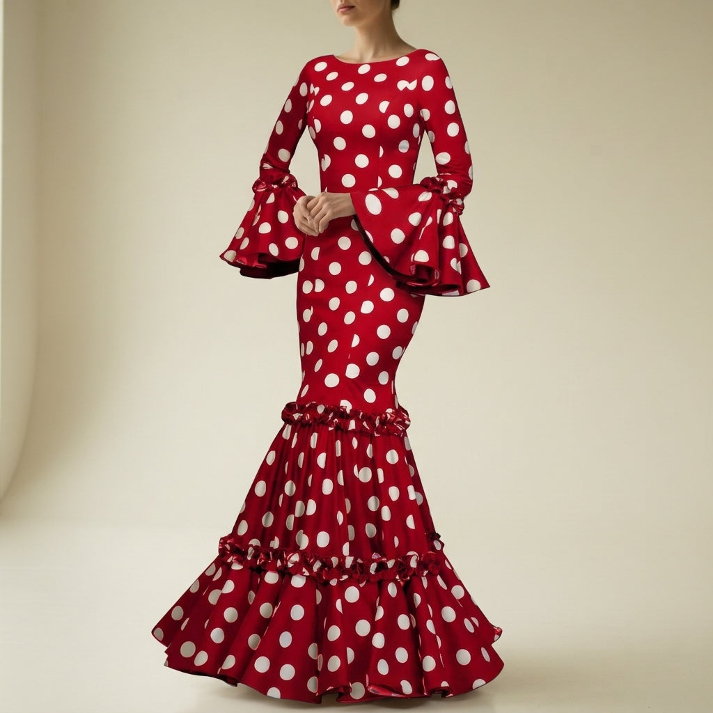 Elegant Trumpet Maxi Dress