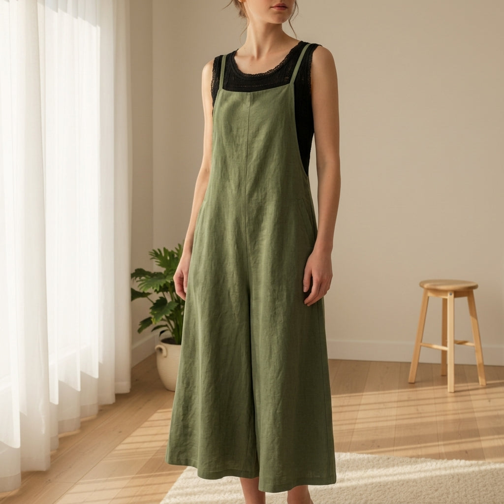 Serenya Wide Leg Jumpsuit