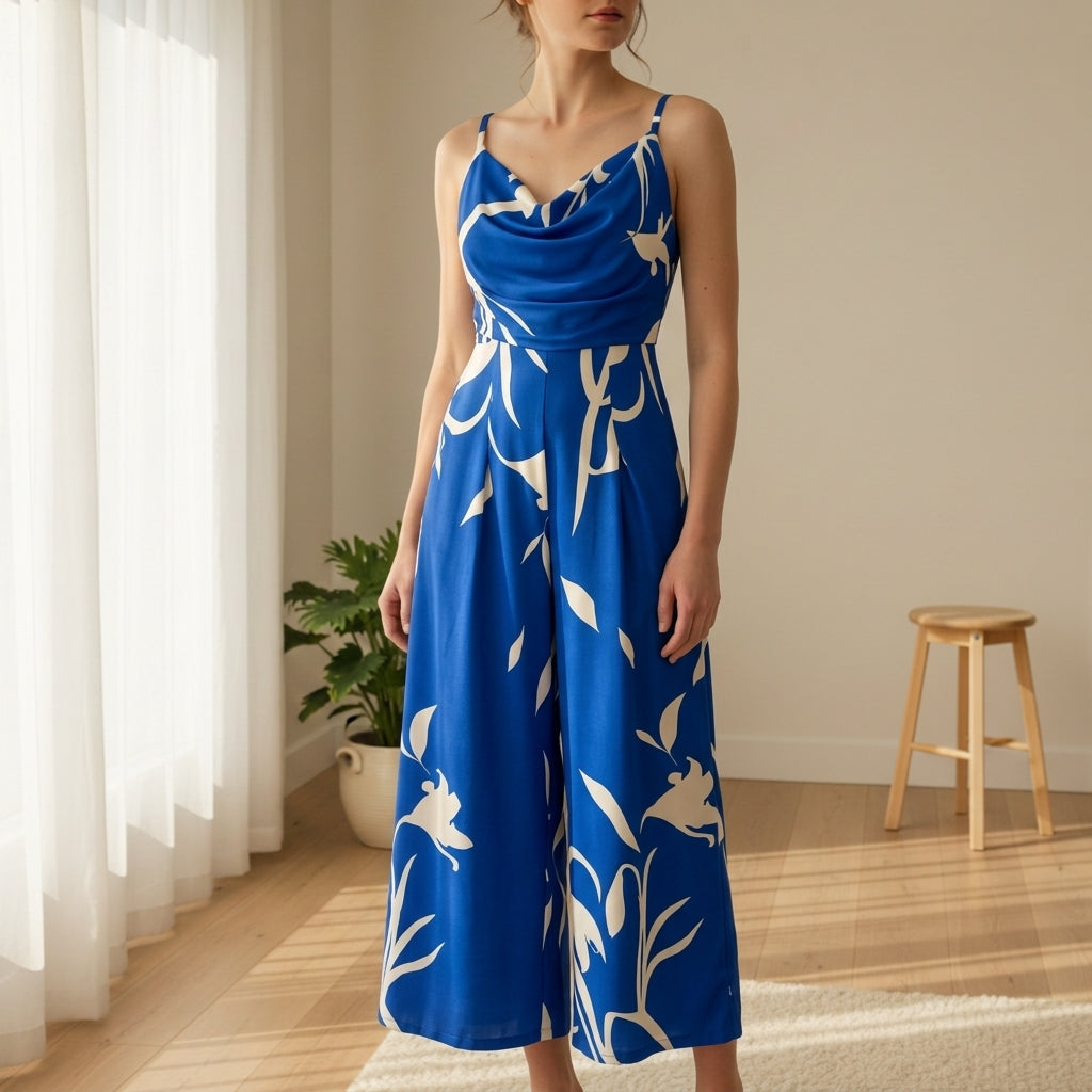 Hana Wide-Leg Jumpsuit