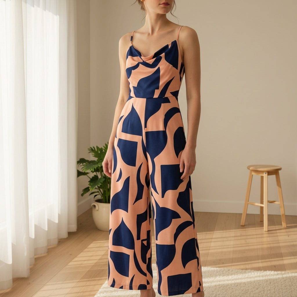 Hana Wide-Leg Jumpsuit