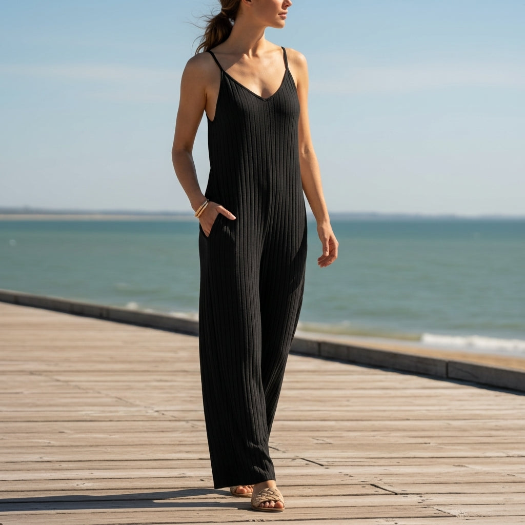 Ara Cross-Back Jumpsuit