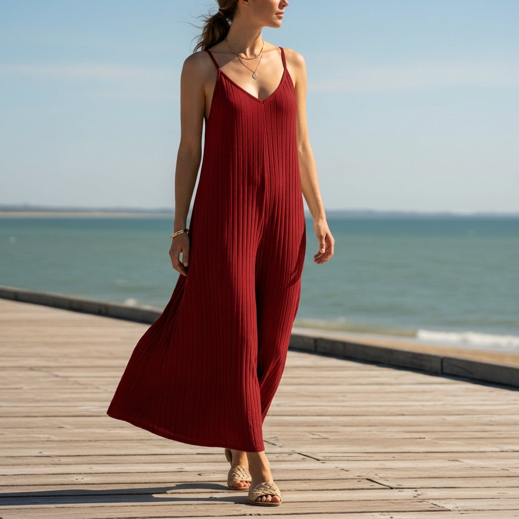 Ara Cross-Back Jumpsuit