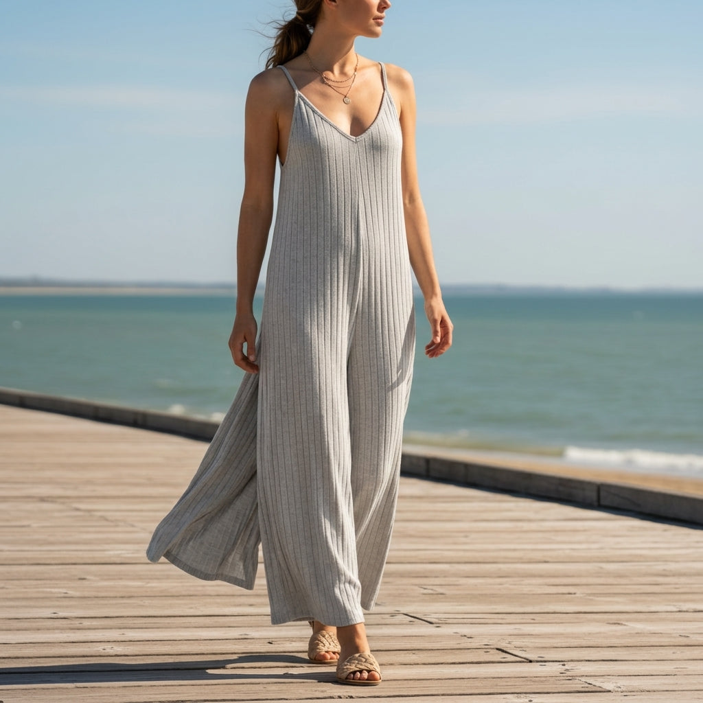Ara Cross-Back Jumpsuit