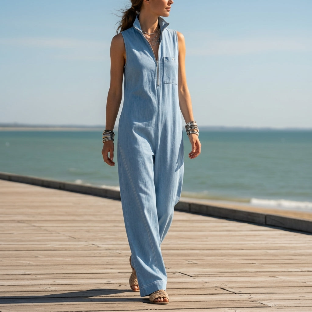 Meera fabric blend Jumpsuit