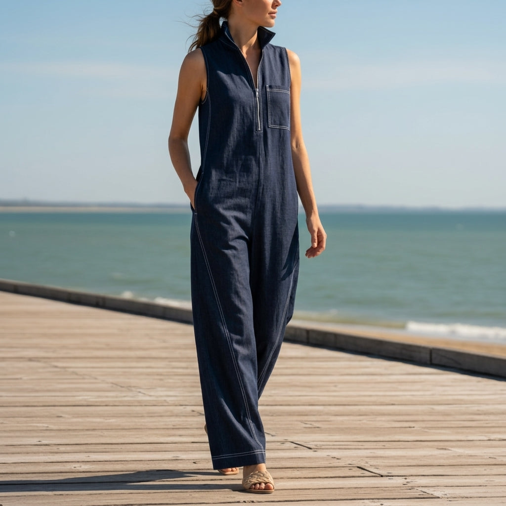 Meera fabric blend Jumpsuit