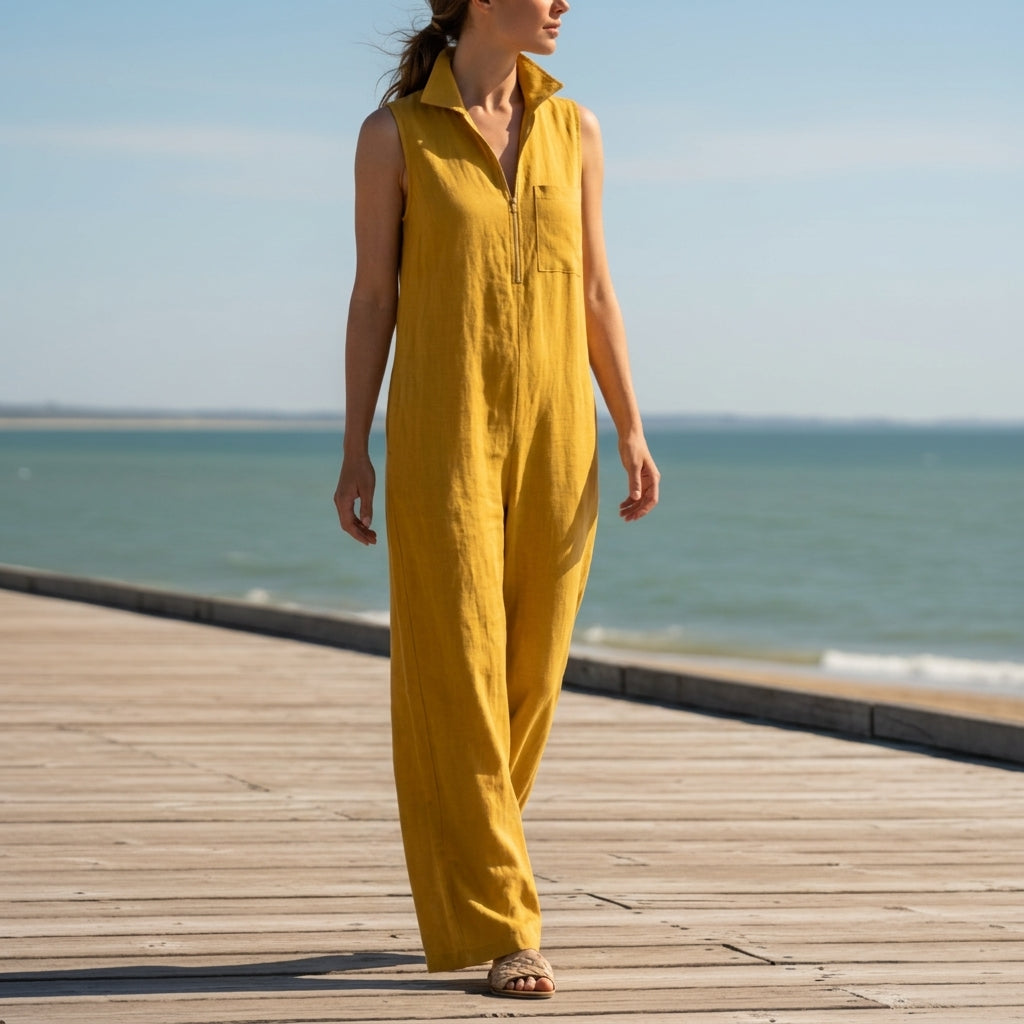 Meera fabric blend Jumpsuit