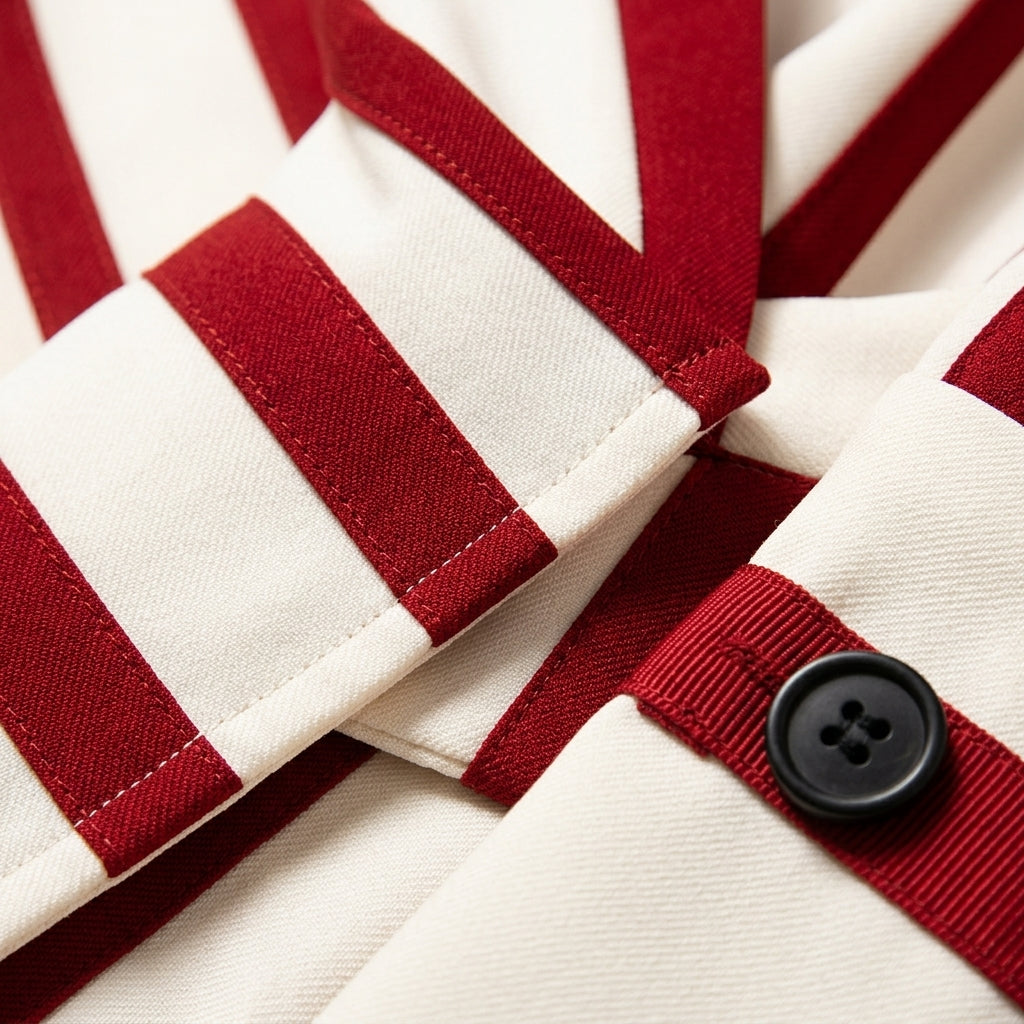 Kisses Chic Striped Blouse
