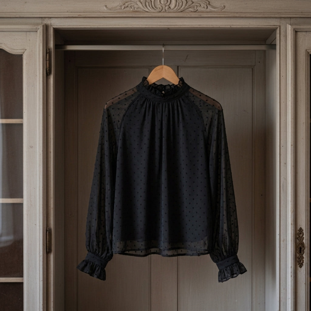 Nina Polka Dot Blouse