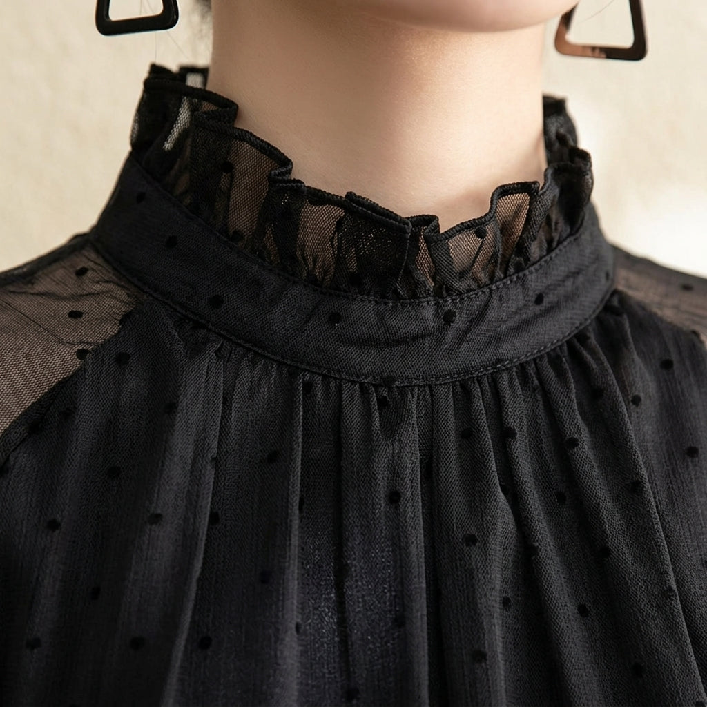 Nina Polka Dot Blouse
