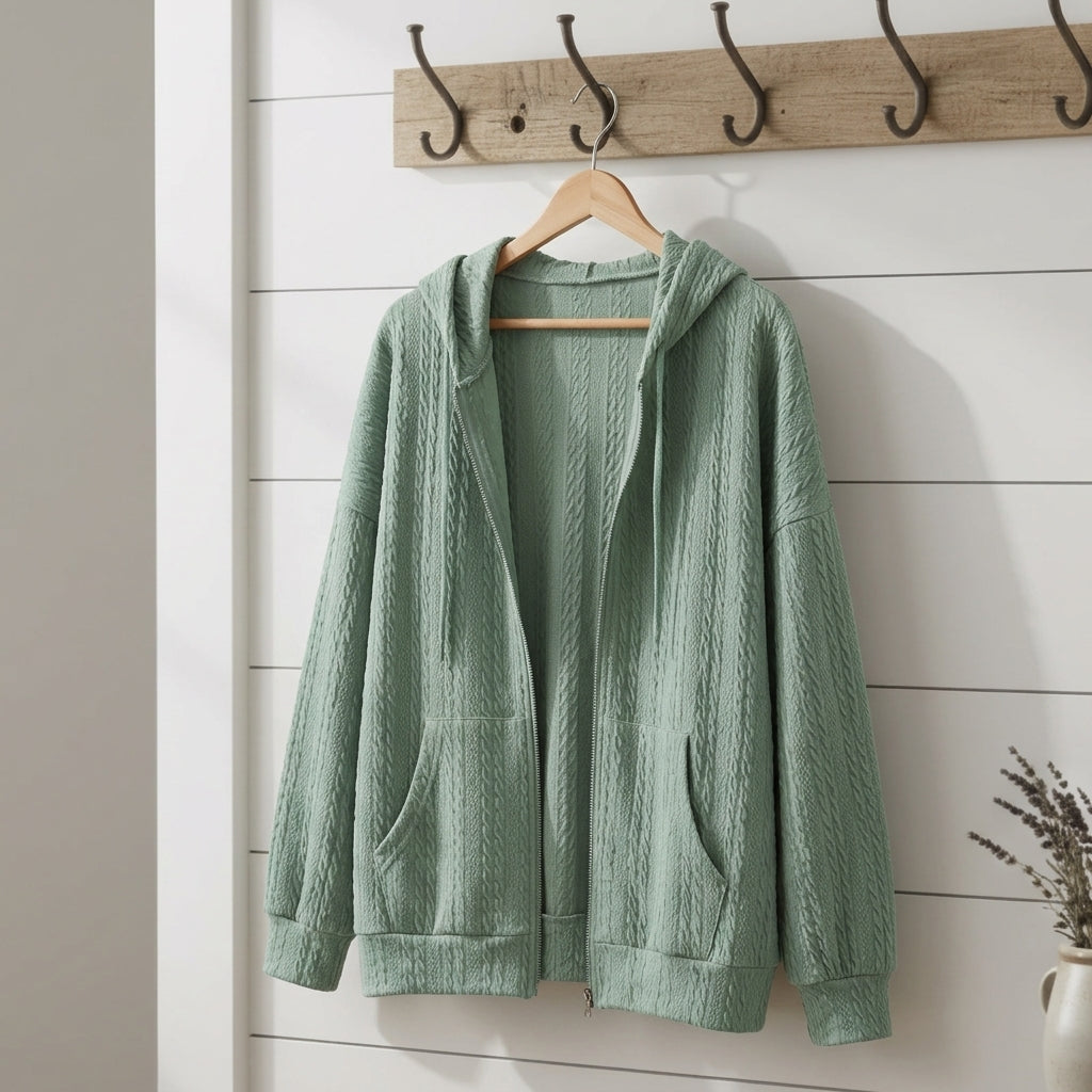 Lucy Zip Through Hoodie