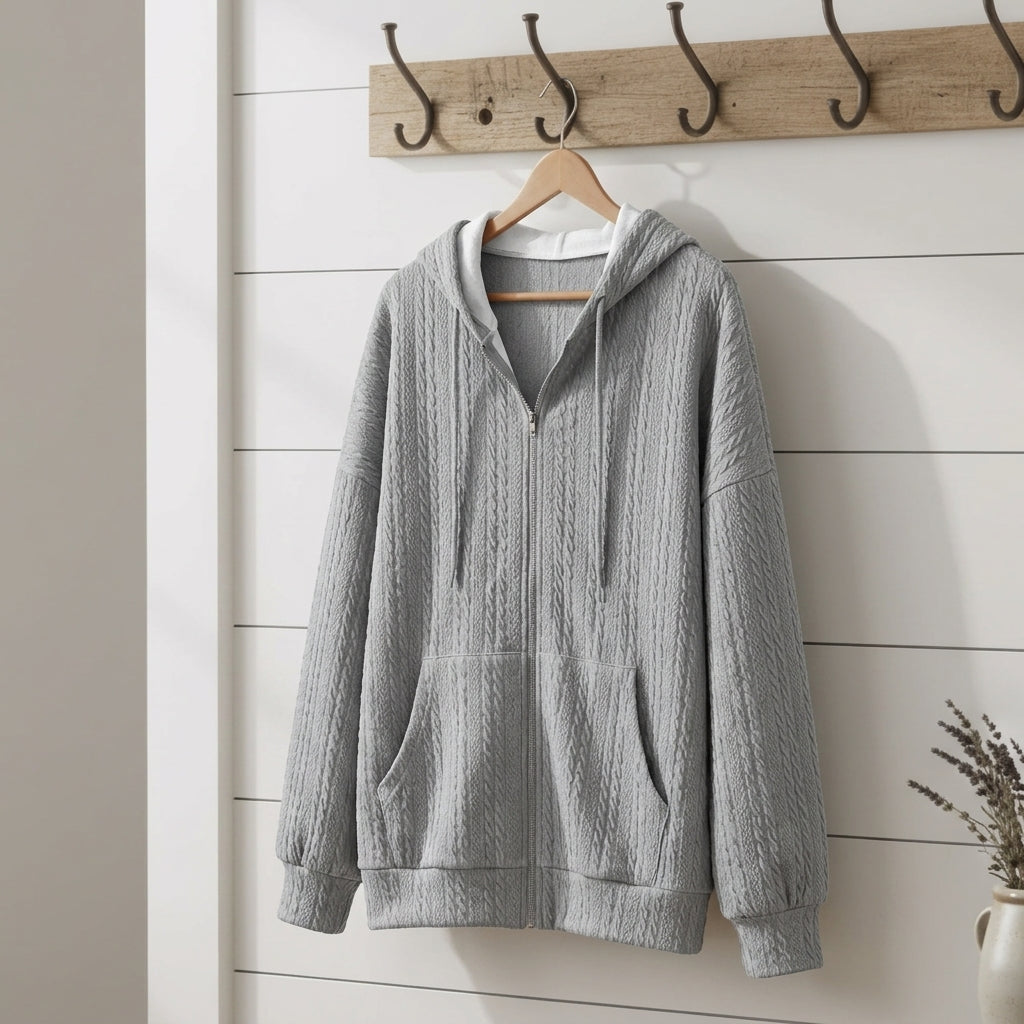 Lucy Zip Through Hoodie