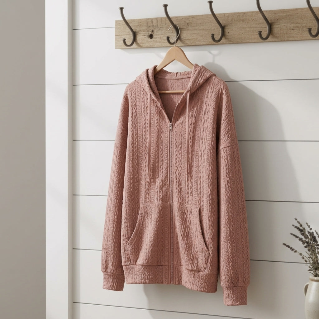 Lucy Zip Through Hoodie