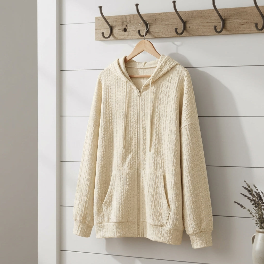 Lucy Zip Through Hoodie