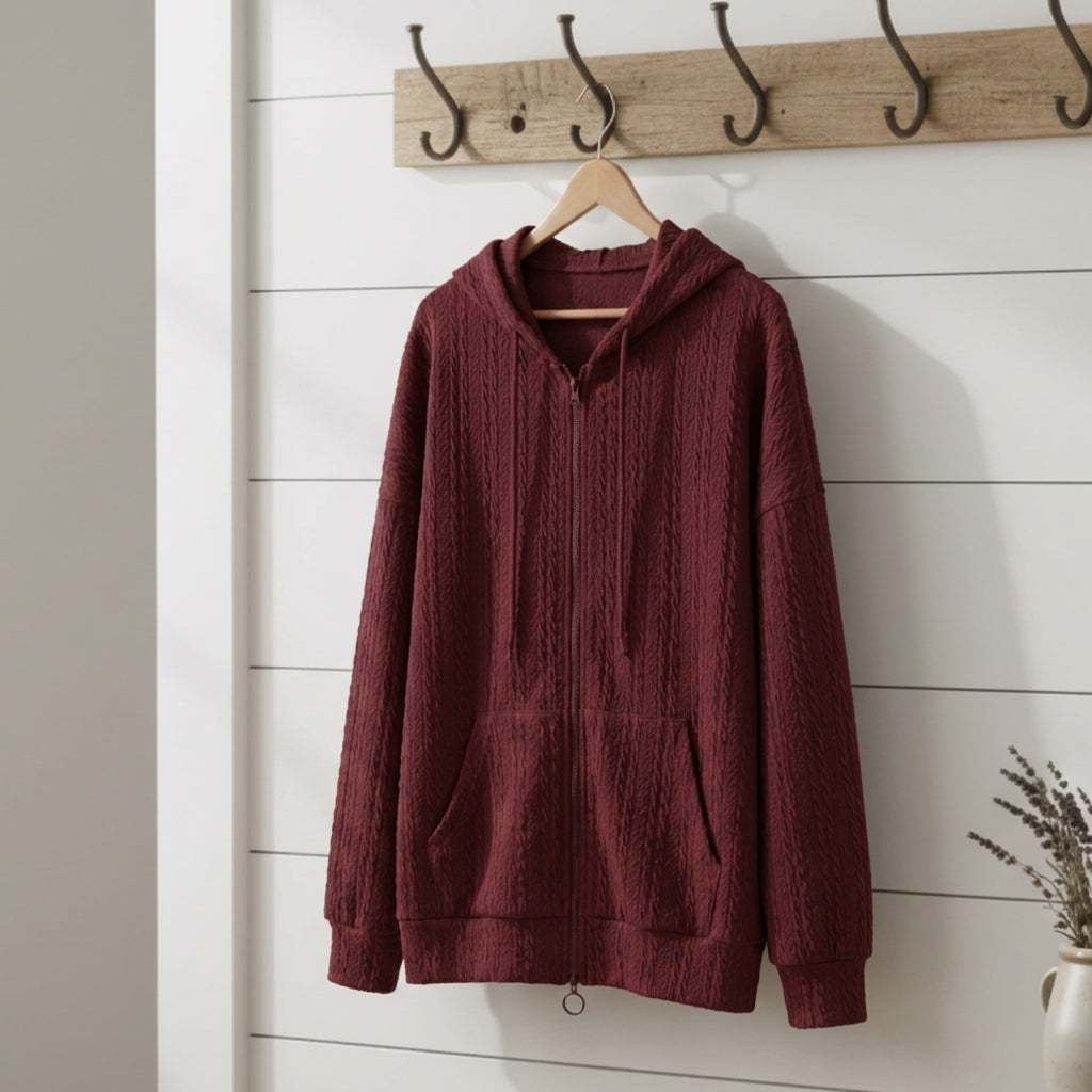 Lucy Zip Through Hoodie