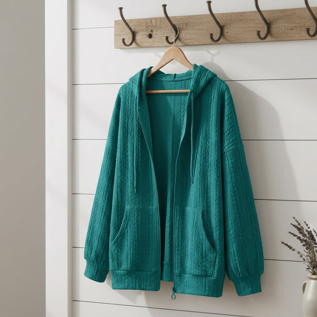 Lucy Zip Through Hoodie