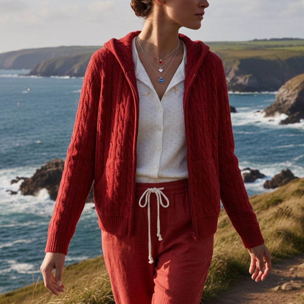 Ava Zip Spring Hoodie