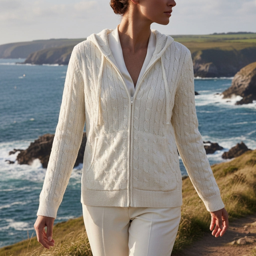 Ava Zip Spring Hoodie