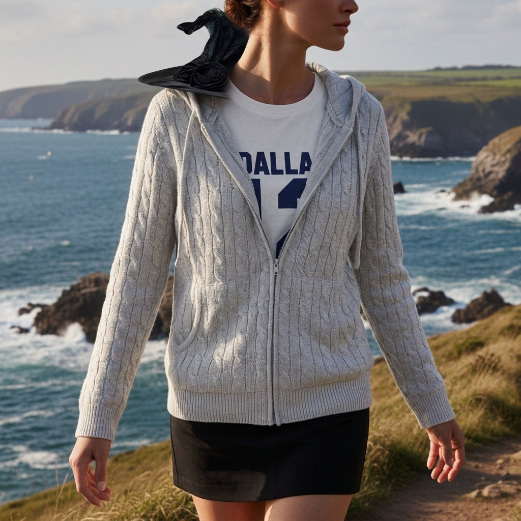 Ava Zip Spring Hoodie
