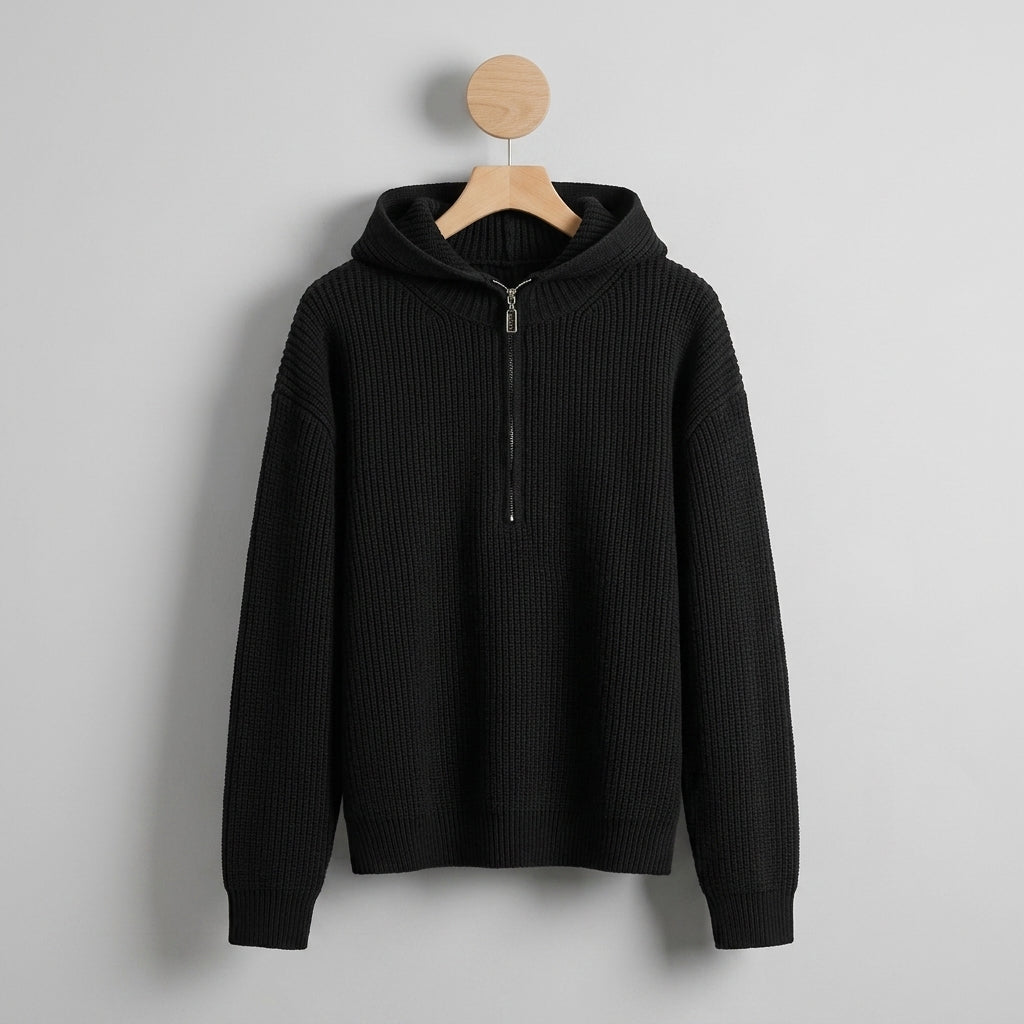 The Renzo Laid Back Half Zip Knit