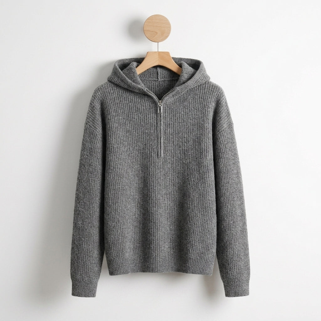 The Renzo Laid Back Half Zip Knit