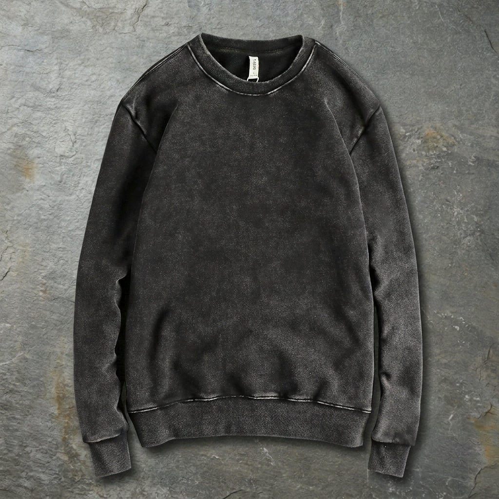Paolo Soft Washed Crew Neck Sweatshirt