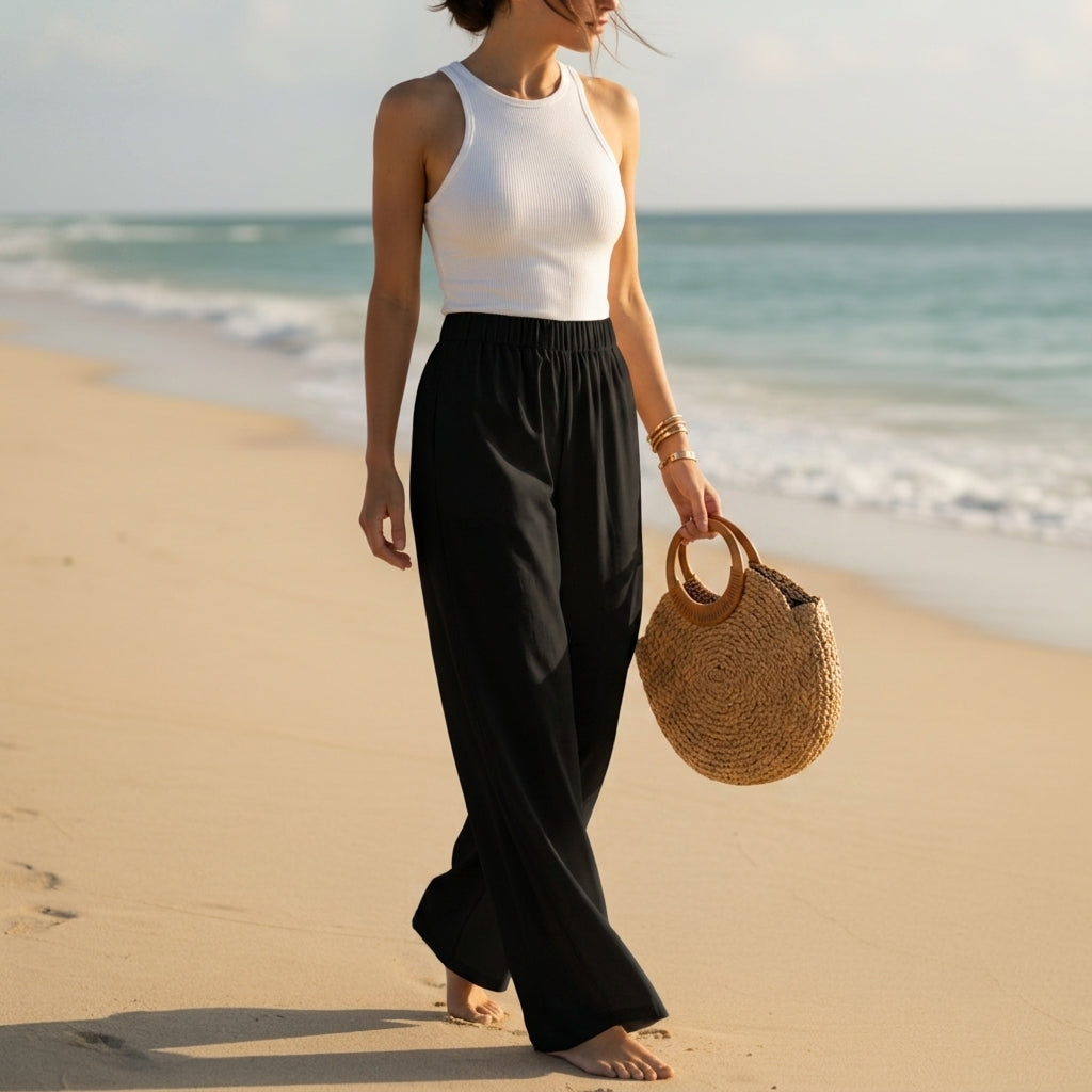 Camille Wide Leg Pants