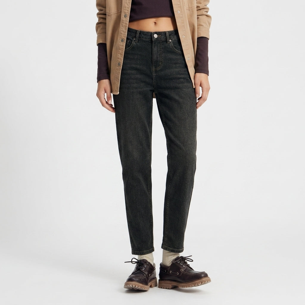 Francesca Three Quarter Soft Denim Jeans