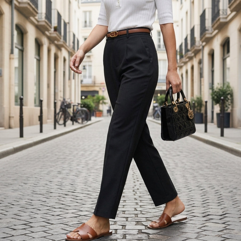 Delphine Slim Office Pants