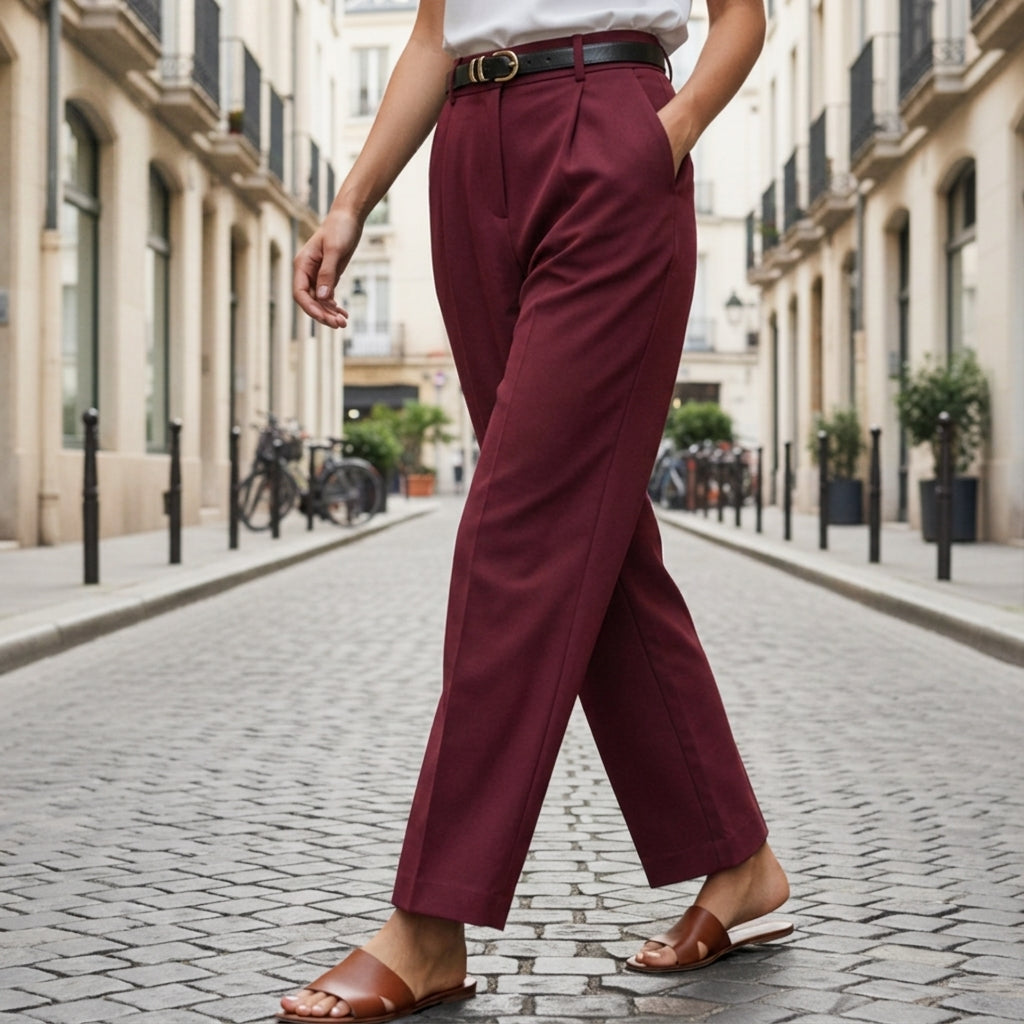 Delphine Slim Office Pants