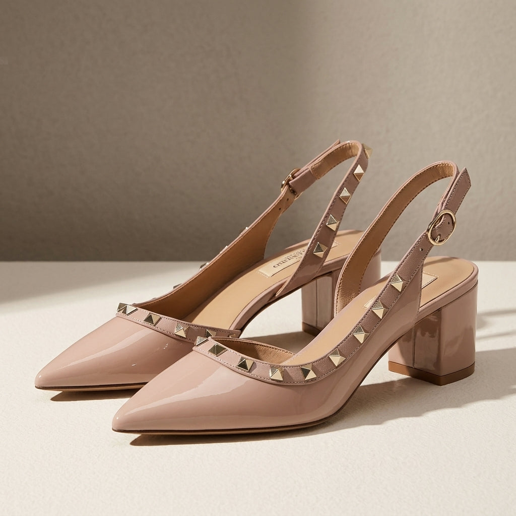 Maison Rivet Block Sandals