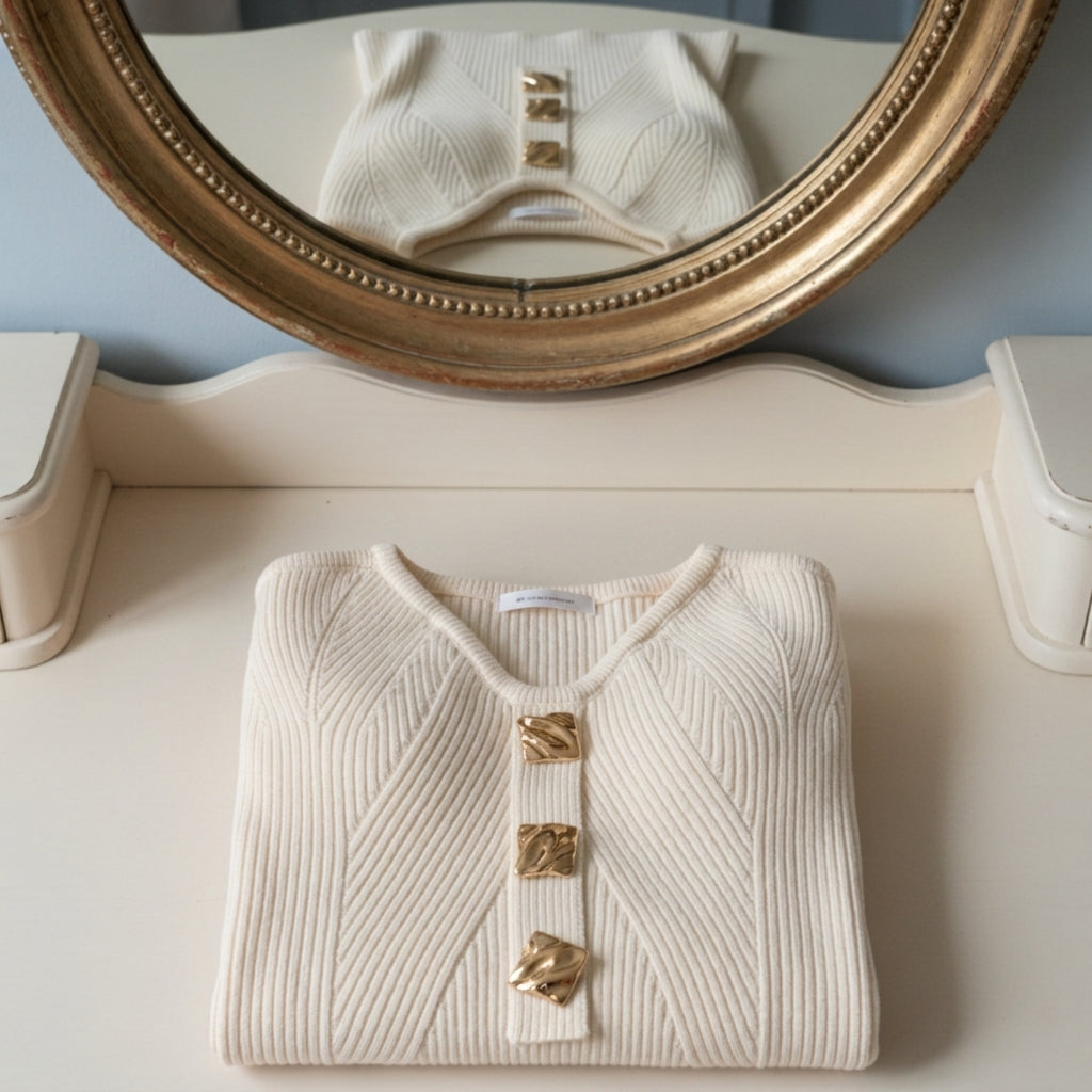 Ariella Cross Knit Corset Top