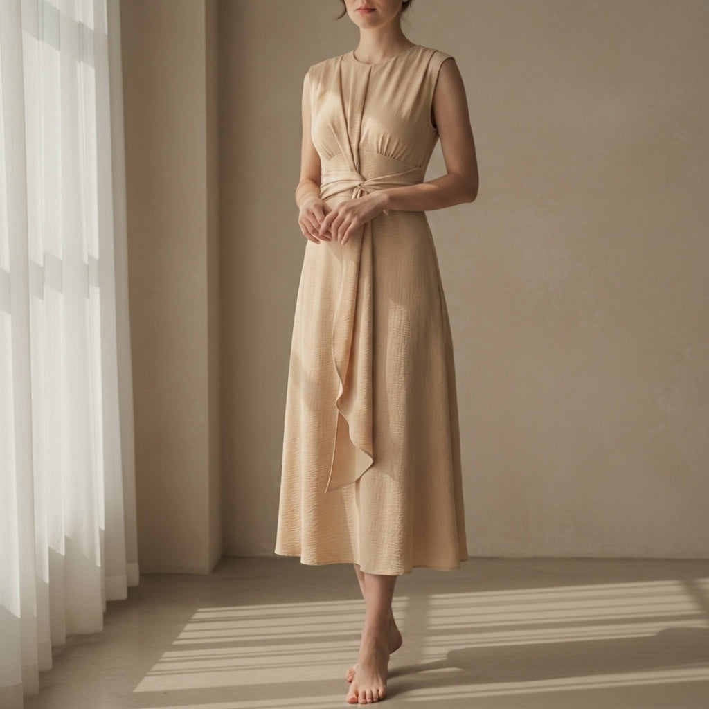 Gabriella Soft Tie Dress
