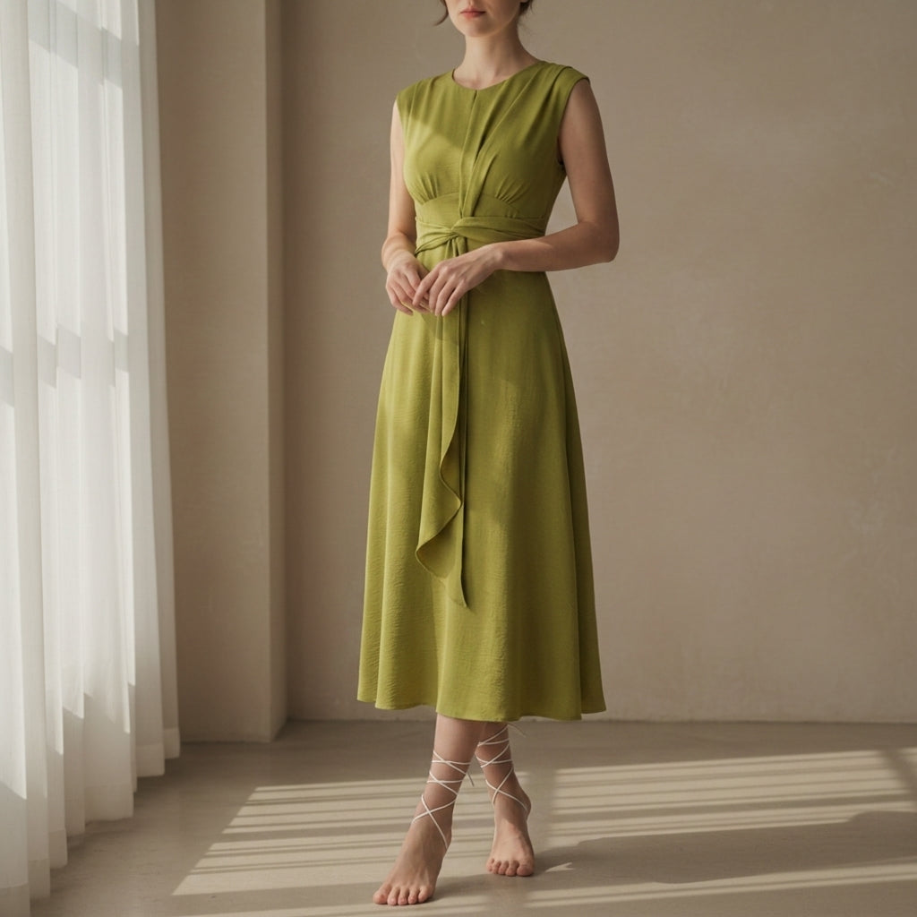 Gabriella Soft Tie Dress