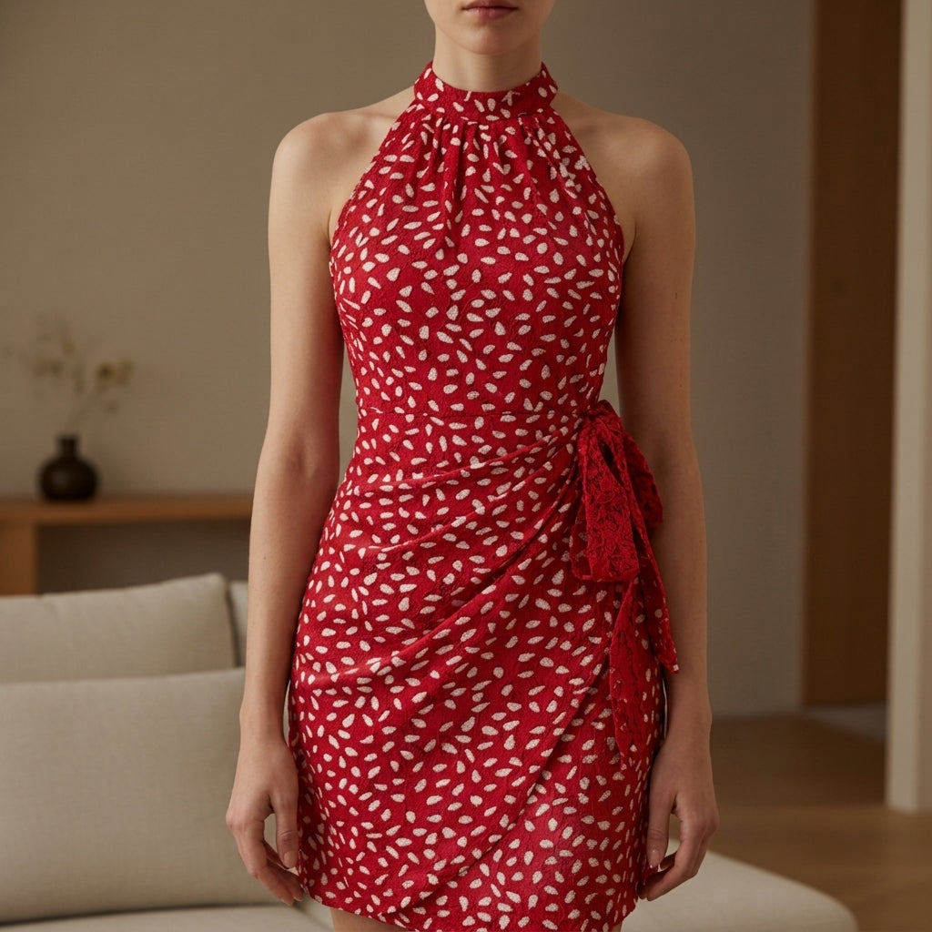Florence Polka Dot Mini Dress