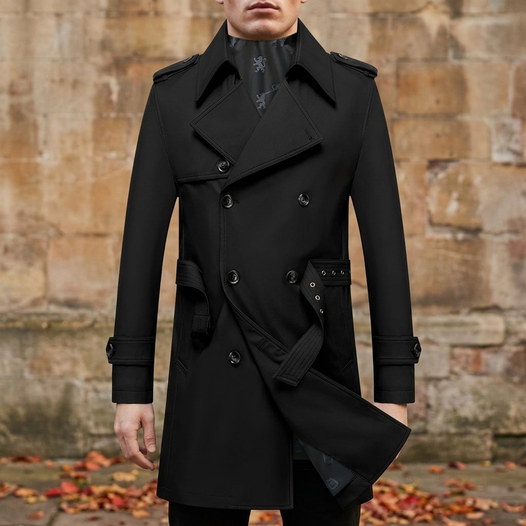 Churchill Belted Trench