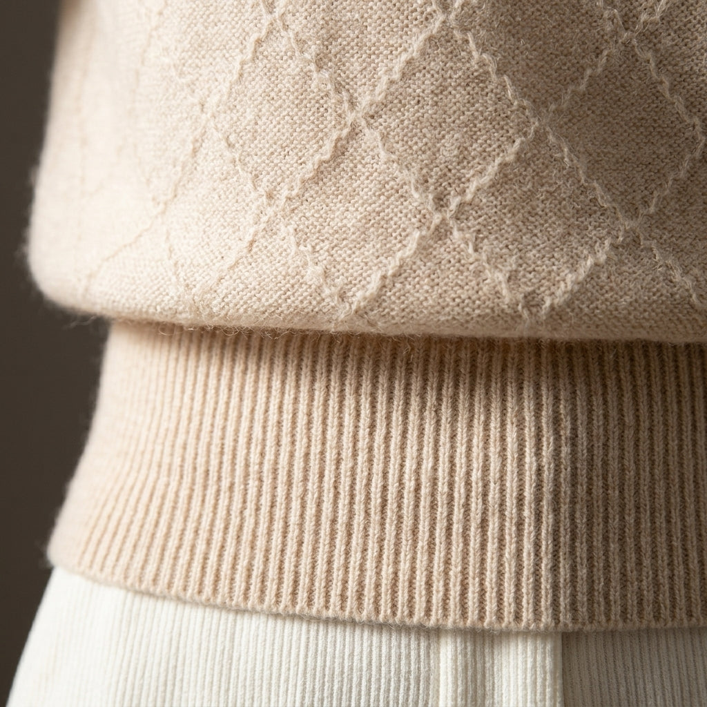 Fiorella Cashmere Blend Short Sleeve Top