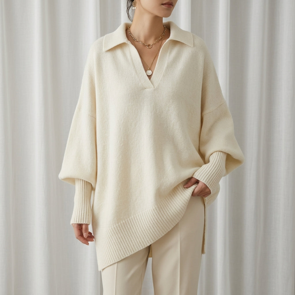 Evangeline Longline Sweater