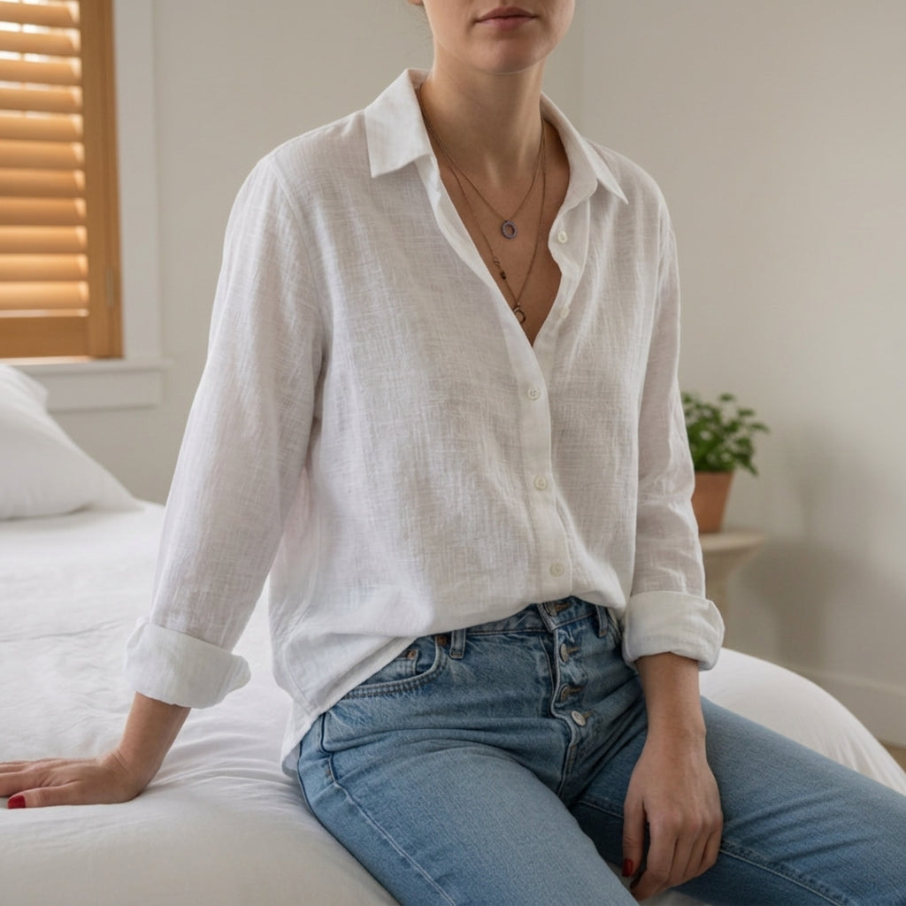 Hannah Natural Texture Shirt