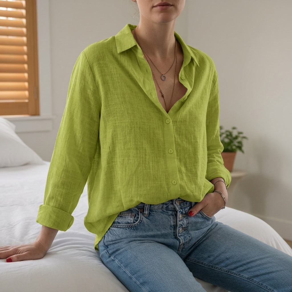 Hannah Natural Texture Shirt