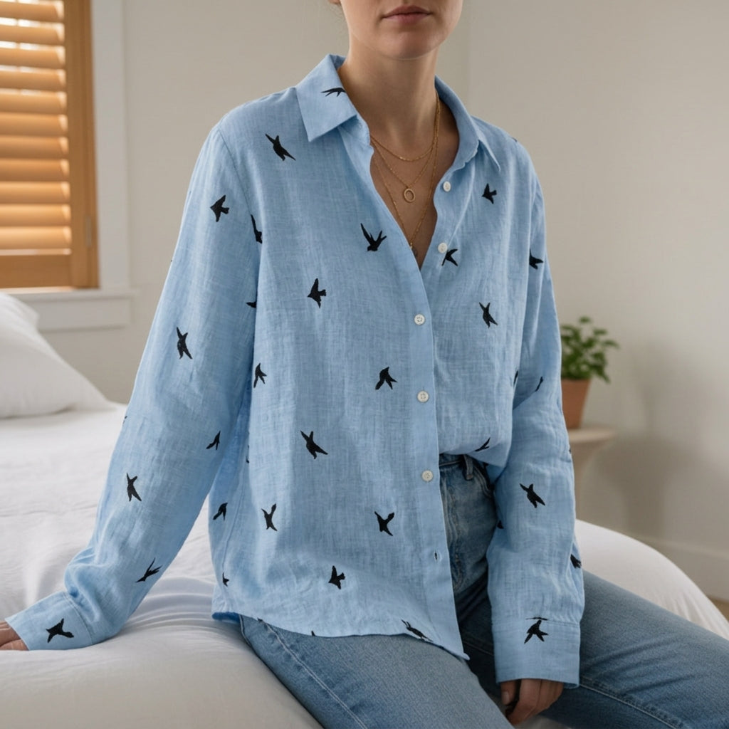 Hannah Natural Texture Shirt
