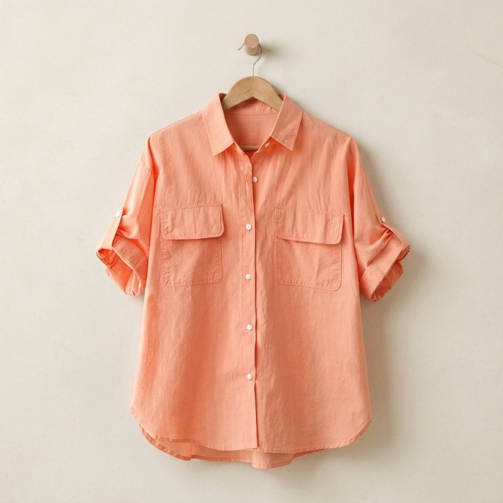 Sorelia Oversized Pastel Shirt