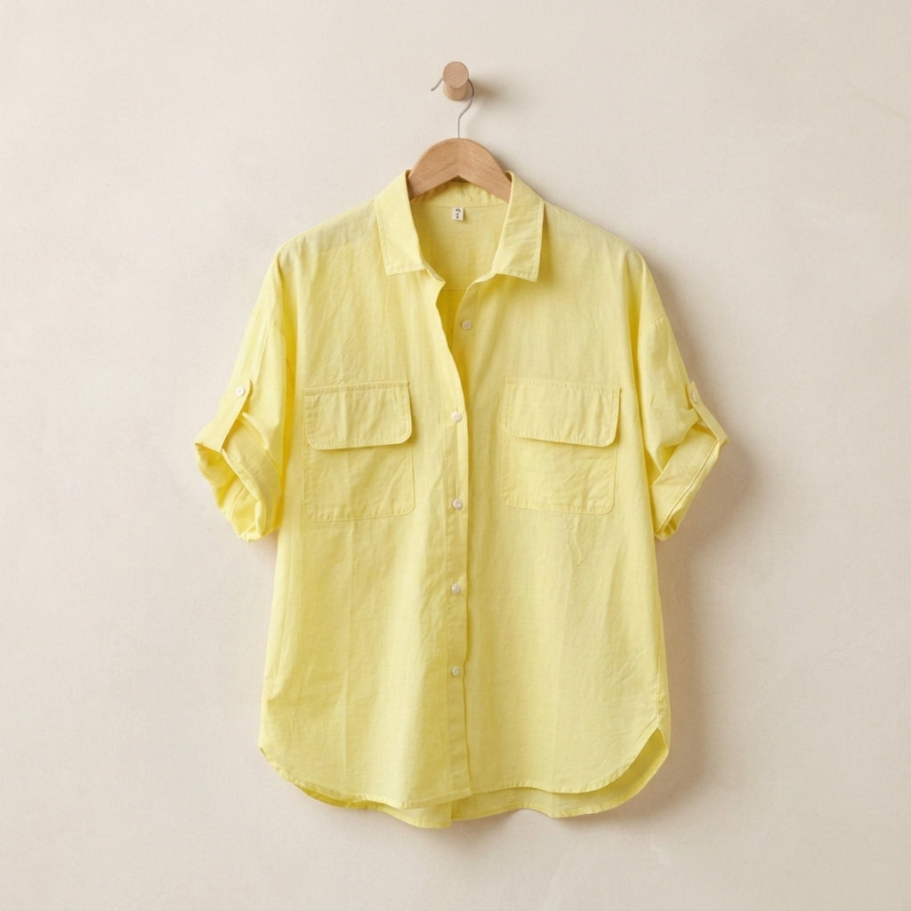 Sorelia Oversized Pastel Shirt