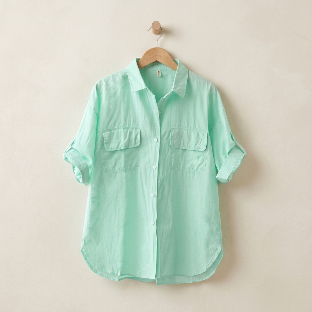 Sorelia Oversized Pastel Shirt