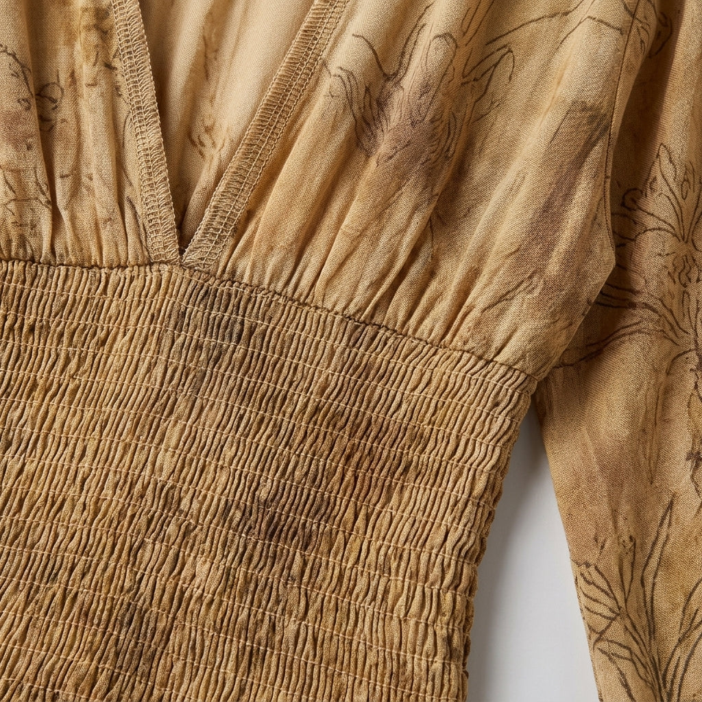 Amoura Boho Sheer Blouse