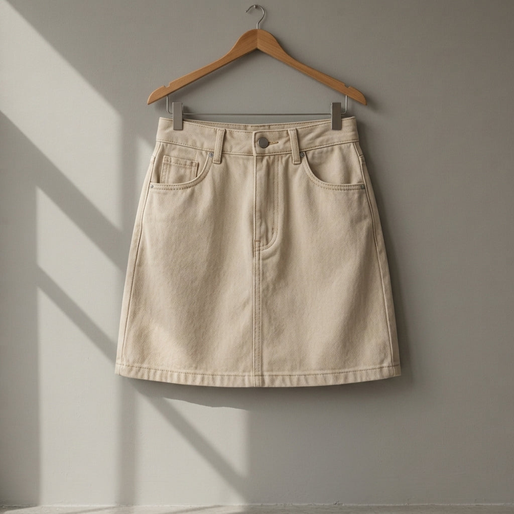 Adelaide Denim Mini Skirt